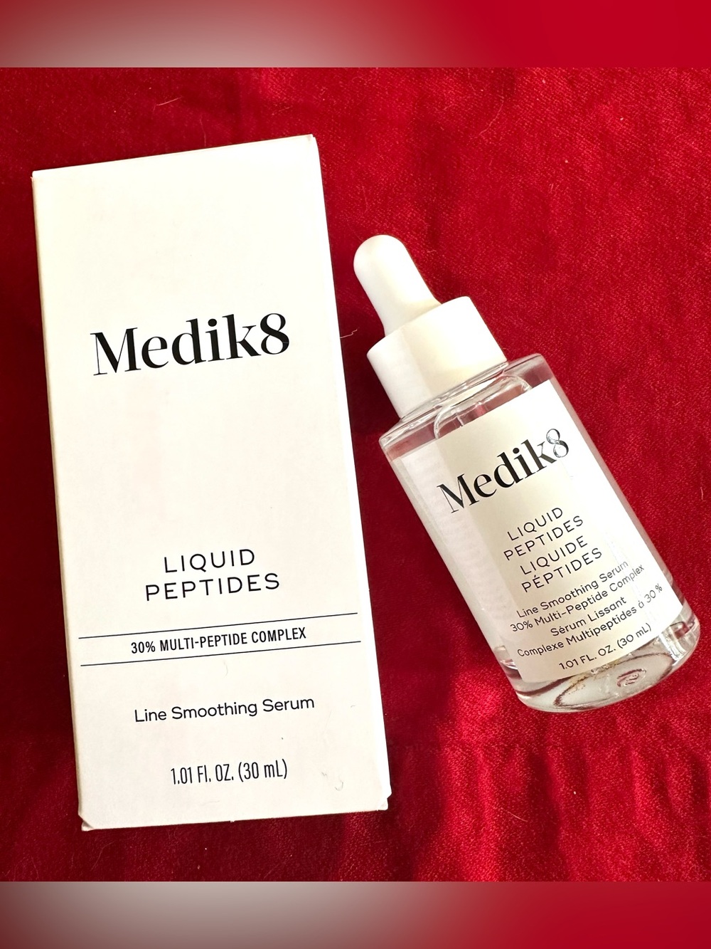 Medik8 Liquid Peptides Line Smoothing Serum New in Box